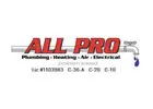 All  Pro plumbing, Heating, Ari & Electrical