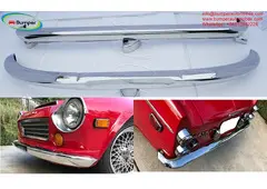 Datsun Roadster Fairlady (1962-1970) bumpers without over rider