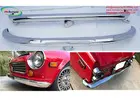 Datsun Roadster Fairlady (1962-1970) bumpers without over rider