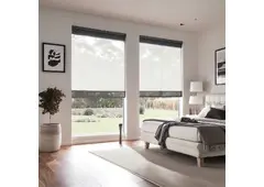 Dual Roller Shades in Edmonton Canada