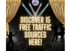 Free for You: Here are 15 Free Website Traffic Sources!